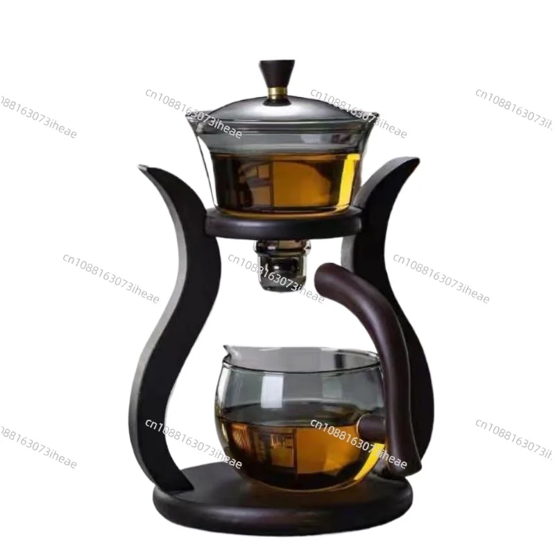 Heat resistant glass tea set, water guiding rotating lid bowl, automatic tea brewing machine, lazy kung fu tea pot, drinking
Heat resistant glass tea set, water guiding rotating lid bowl, automatic tea brewing machine, lazy kung fu tea pot, drinking