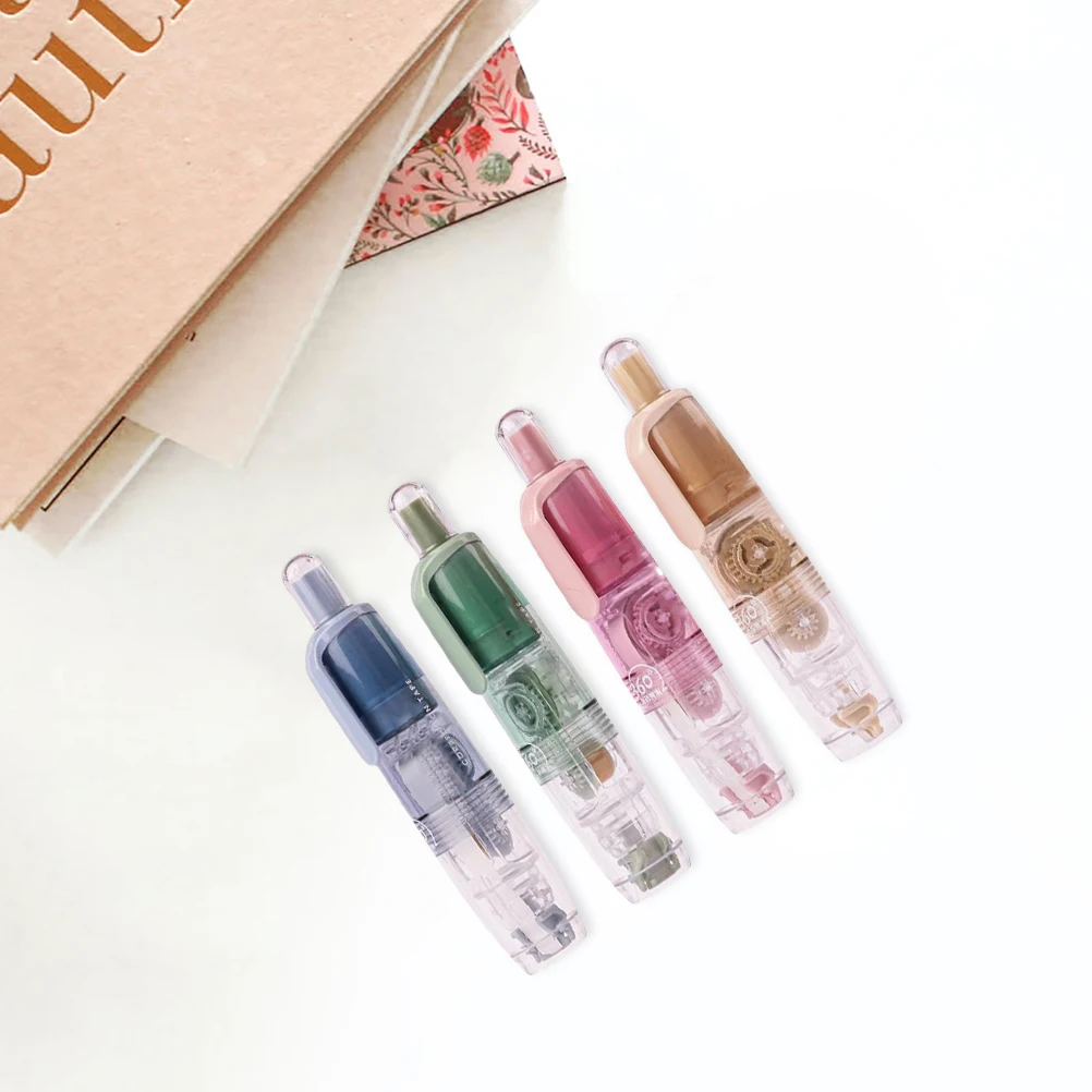 4pcs Correction Tape White Portable for Students School Stationery Daily Write Out Tapes Student Accessory Cute 
4pcs Correction Tape White Portable for Students School Stationery Daily Write Out Tapes Student Accessory Cute