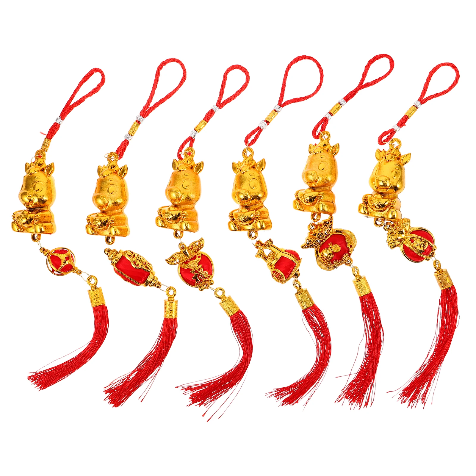 6pcs Chinese New Year Hanging Pendant Bonsai Decorative Ornaments Lunar Festival Party Supplies - Front Door Spring Festival
6pcs Chinese New Year Hanging Pendant Bonsai Decorative Ornaments Lunar Festival Party Supplies - Front Door Spring Festival