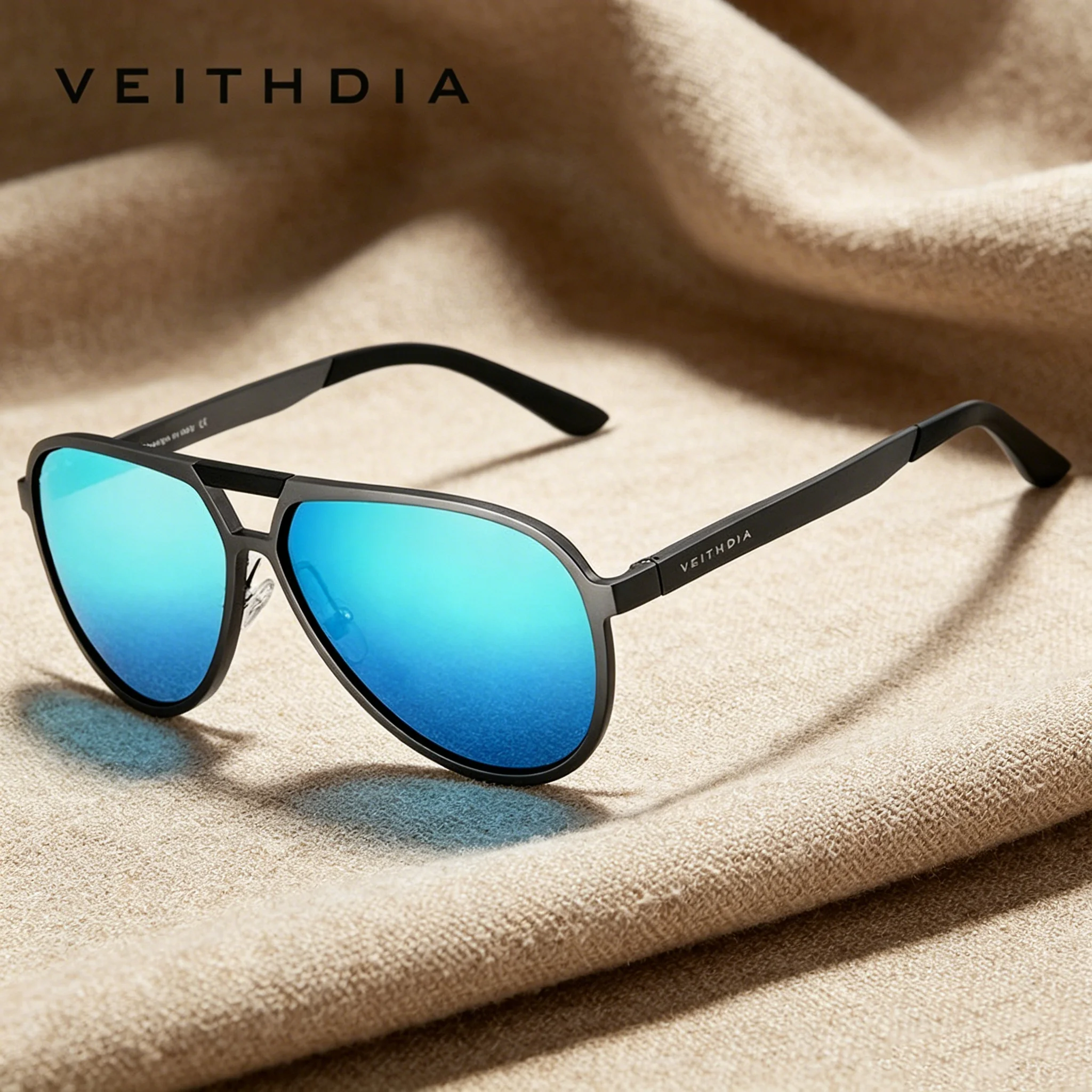 VEITHDIA Pilot Aluminum Magnesium Frame Frame Polarized Photochromic UV400 Lens Eyewear Accessories For Male and Female V68S50
VEITHDIA Pilot Aluminum Magnesium Frame Frame Polarized Photochromic UV400 Lens Eyewear Accessories For Male and Female V68S50