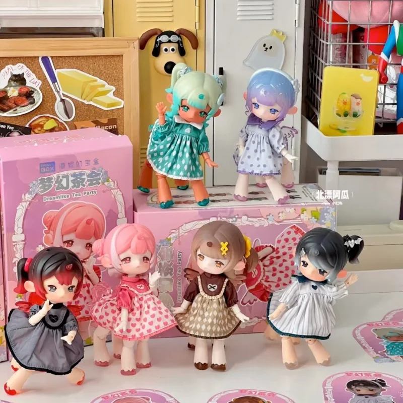 Penny Box Obtisu11 Кукла Dream Tea Party с резинным покрытием 1/12 Bjd Слепая коробка Kawaii Настольная аниме Фигурка Модель Подарки на день рождения 
Penny Box Obtisu11 Кукла Dream Tea Party с резинным покрытием 1/12 Bjd Слепая коробка Kawaii Настольная аниме Фигурка Модель Подарки на день рождения