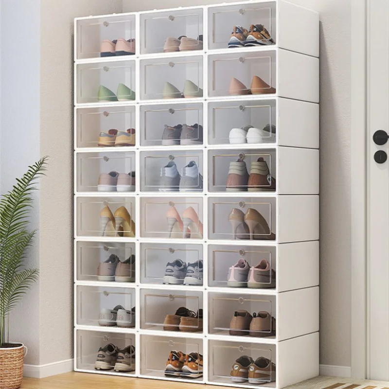 6Pcs/Set Simple Household Plastic Shoe Box Multifunctional Living Room Storage Box for Shoes Books Snacks Sundry Storage Box
6Pcs/Set Simple Household Plastic Shoe Box Multifunctional Living Room Storage Box for Shoes Books Snacks Sundry Storage Box
