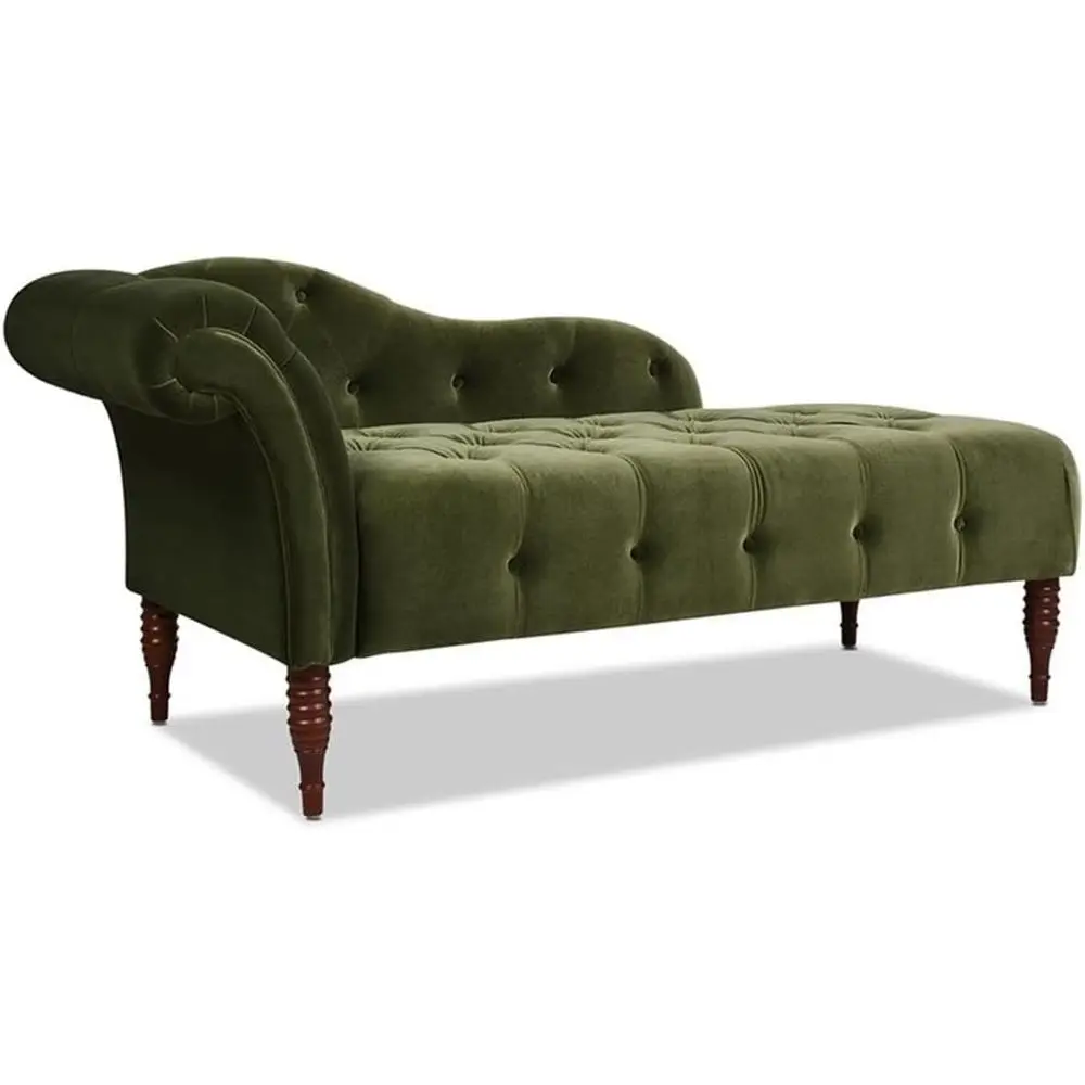 Olive Green Velvet Ply Row Arm Chaise Lounge, 66 L x 29 W x 30 H, Kiln-Dried Birch Wood, Medium Firm Seating for Living Room or
Olive Green Velvet Ply Row Arm Chaise Lounge, 66 L x 29 W x 30 H, Kiln-Dried Birch Wood, Medium Firm Seating for Living Room or