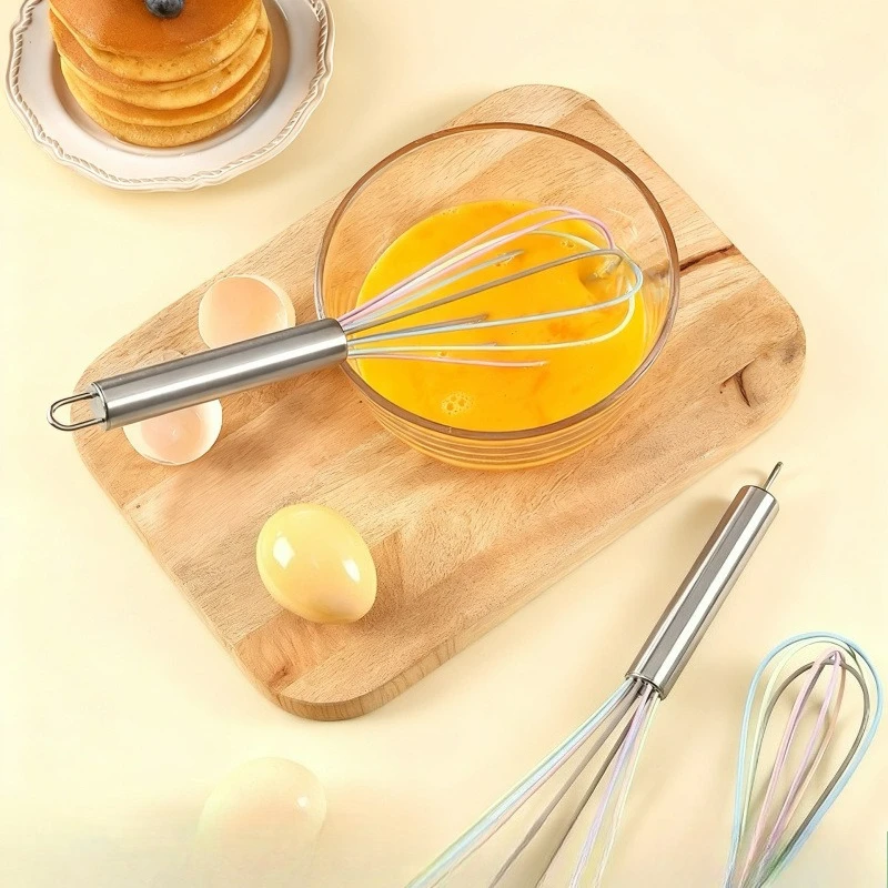 Stainless steel manual silicone egg beater milk frother frother stir stick egg beater handheld milk
Stainless steel manual silicone egg beater milk frother frother stir stick egg beater handheld milk