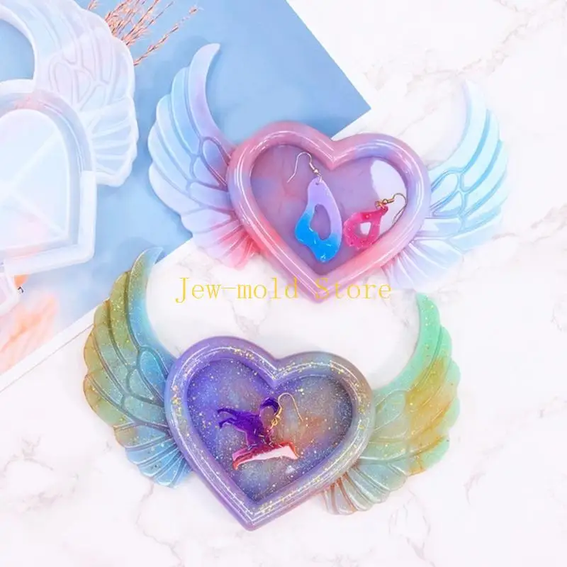 C71b Creative Heart Designs Гипл эпоксидный лоток формы для элегантного украшения дома
C71b Creative Heart Designs Гипл эпоксидный лоток формы для элегантного украшения дома