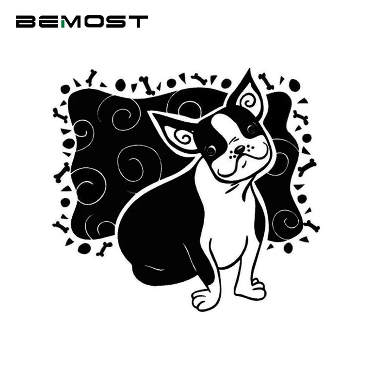 Car Stickers Animal Cartoon Lovely Boston Terrier Styling Auto Cover Scratch Decoration Decal Car Accessories 20*18.1cm
Car Stickers Animal Cartoon Lovely Boston Terrier Styling Auto Cover Scratch Decoration Decal Car Accessories 20*18.1cm