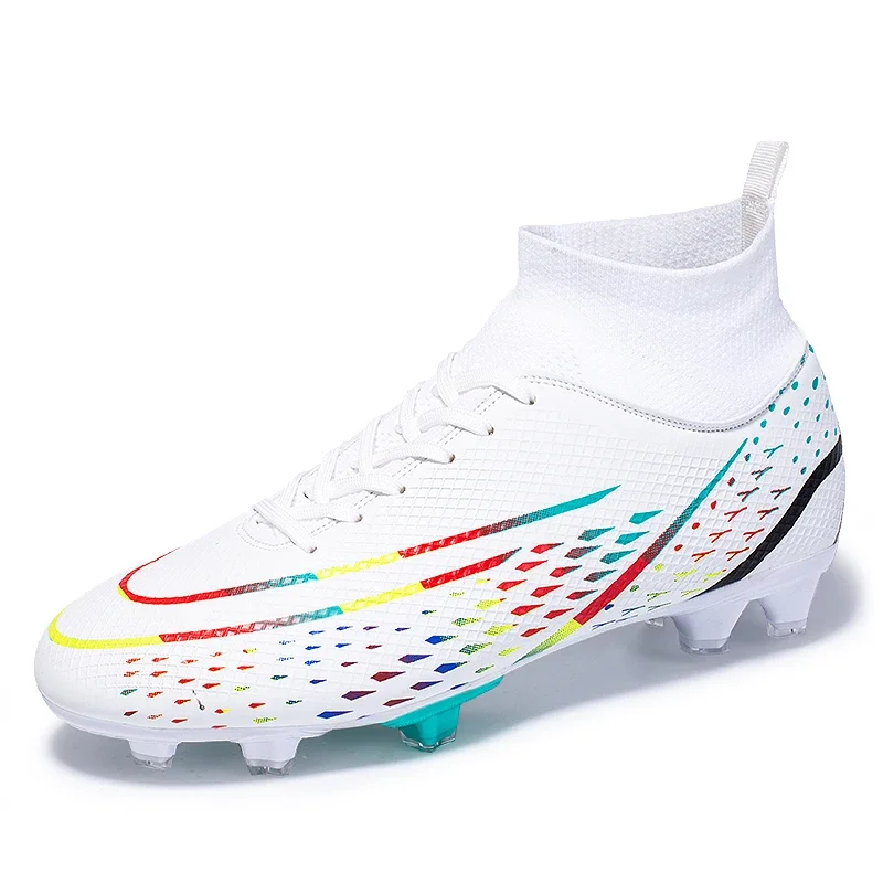 2024 Soccer Shoes Men Football Boots Outdoor Training Women Adult Teenager Cleat Training Match Sneakers Breathable HighTop New
2024 Soccer Shoes Men Football Boots Outdoor Training Women Adult Teenager Cleat Training Match Sneakers Breathable HighTop New
