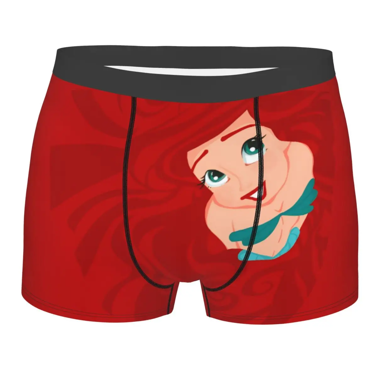 Мужское крутое нижнее белье «Русалочка» на заказ, трусы-боксеры принцессы Ариэль, мягкие шорты, трусы
Мужское крутое нижнее белье «Русалочка» на заказ, трусы-боксеры принцессы Ариэль, мягкие шорты, трусы