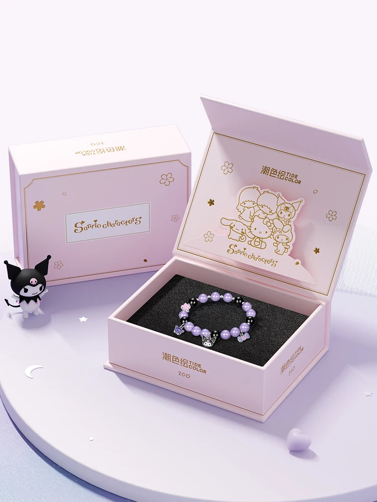 Sanrio аниме Kuromi Мультяшные Браслеты Женские Кристальные Парные браслеты женские игрушки подарок на день рождения для девочек
Sanrio аниме Kuromi Мультяшные Браслеты Женские Кристальные Парные браслеты женские игрушки подарок на день рождения для девочек