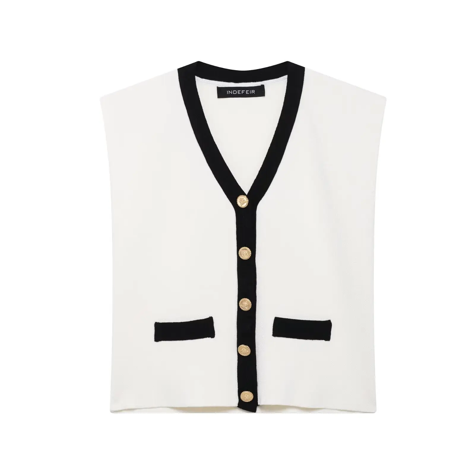 Elegant V-Neck Knitted Sleeveless Vest High Quality Small Fragrance Vest Style for Women No Regrets Instant Gratification
Elegant V-Neck Knitted Sleeveless Vest High Quality Small Fragrance Vest Style for Women No Regrets Instant Gratification