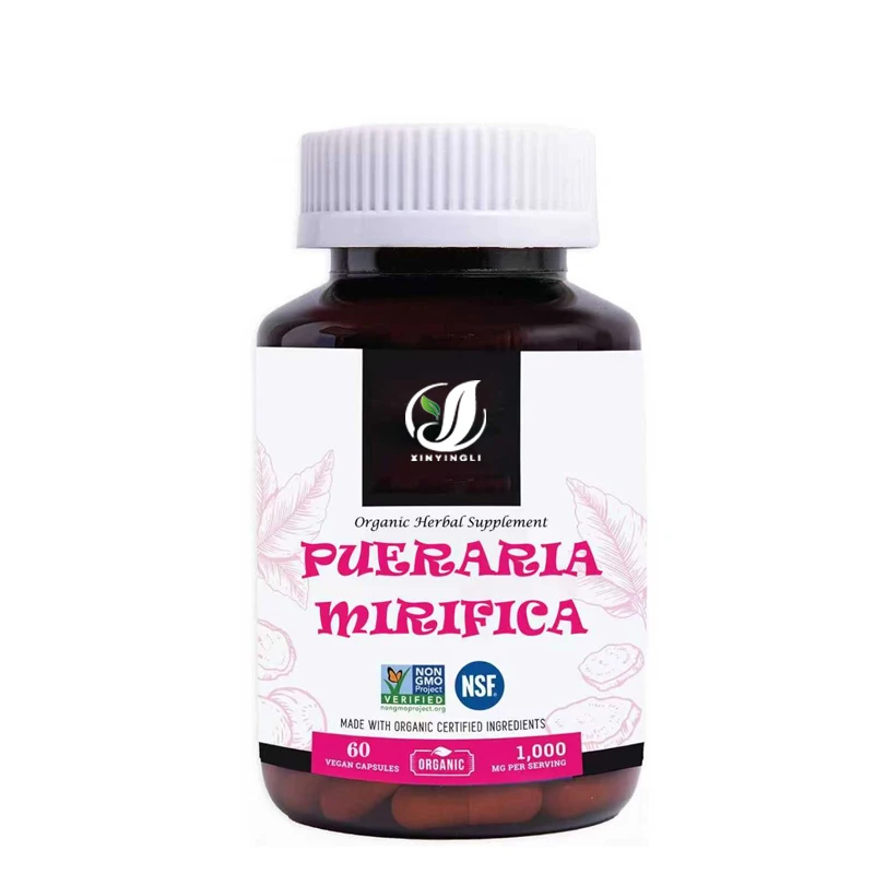 Organic Pueraria Mirifica 1000mg Root Extract Powder Vegetarian Capsules, Non GMO, Organic Natural Herbal
Organic Pueraria Mirifica 1000mg Root Extract Powder Vegetarian Capsules, Non GMO, Organic Natural Herbal