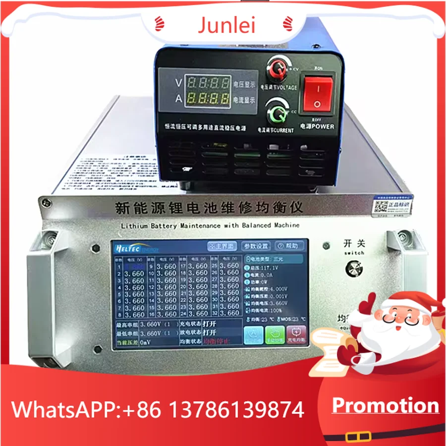 Heltec 24S/32S 15A 20A 25A Lipo/lifepo4 Battery Balancing Machine/voltage Auto Repair Equipment/Battery Cell Balance Equalizer
Heltec 24S/32S 15A 20A 25A Lipo/lifepo4 Battery Balancing Machine/voltage Auto Repair Equipment/Battery Cell Balance Equalizer