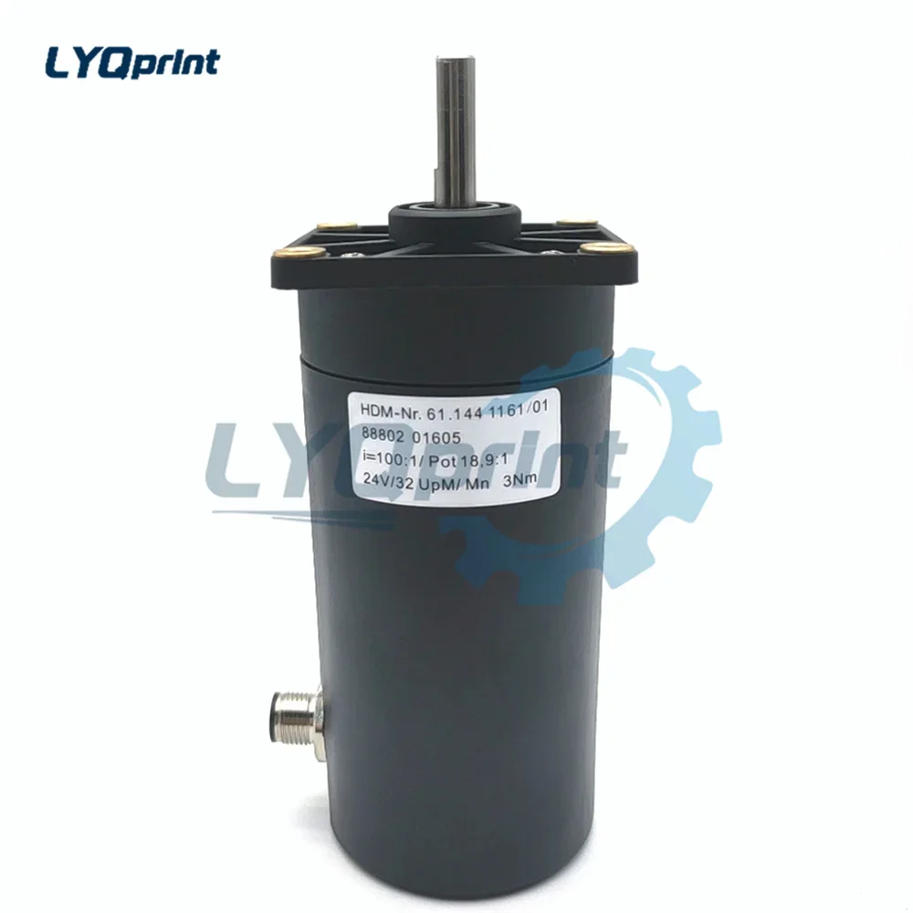 Двигатель SM102 CD102, 1 шт., 61.144.1161/01, детали печатного оборудования 61.144.1161, двигатель с сервоприводом, мотор-редуктор
Двигатель SM102 CD102, 1 шт., 61.144.1161/01, детали печатного оборудования 61.144.1161, двигатель с сервоприводом, мотор-редуктор