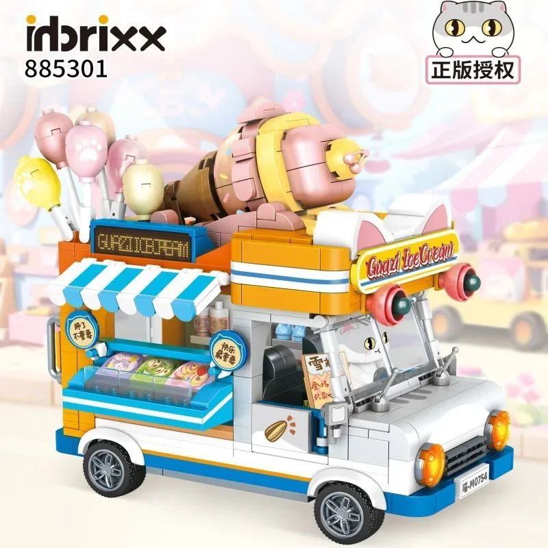 Creative inbrixx Cats Tank Building Blocks Sets Cartoon Mobile store Wedding Car Model City DIY Bricks Toys For Kids Girls Gifts
Creative inbrixx Cats Tank Building Blocks Sets Cartoon Mobile store Wedding Car Model City DIY Bricks Toys For Kids Girls Gifts