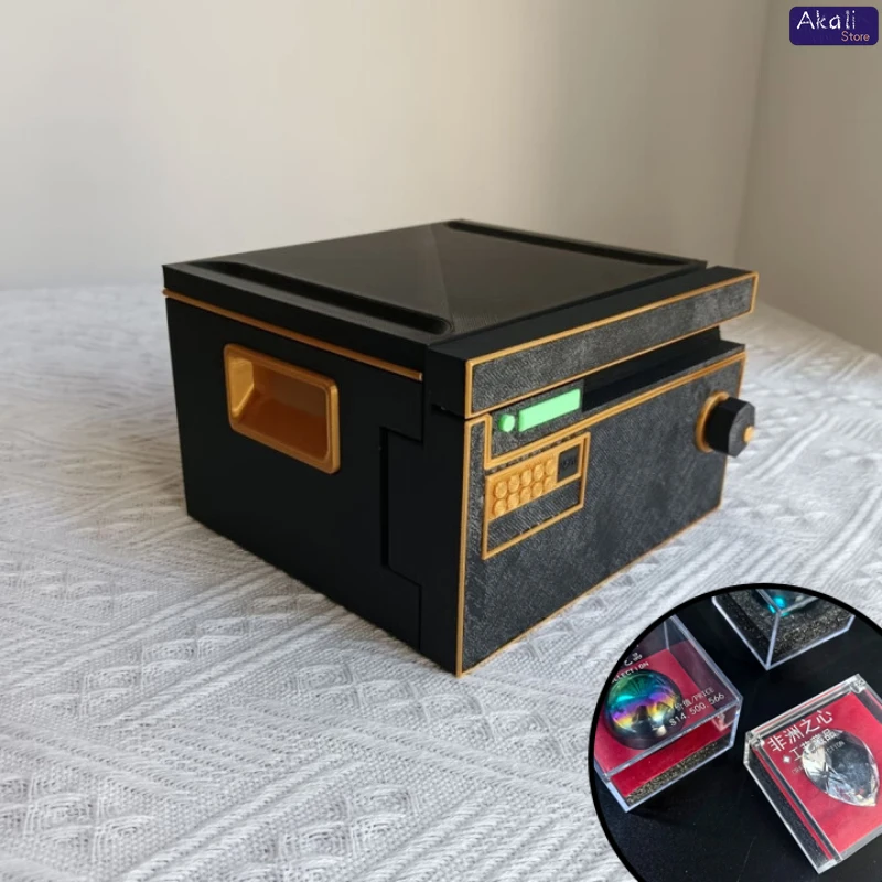 3D Printed Mini Safe Box Magnetic Storage Case Desktop Decor Creative Secret Stash Box Toy Gift Organizer
3D Printed Mini Safe Box Magnetic Storage Case Desktop Decor Creative Secret Stash Box Toy Gift Organizer