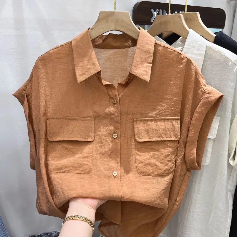 Summer Shirts Blouse For Women Y2k Retro Shirts Sleeveless Female Clothes Pullovers Outerwear Vintage Casual Skirt Ladies Tops
Summer Shirts Blouse For Women Y2k Retro Shirts Sleeveless Female Clothes Pullovers Outerwear Vintage Casual Skirt Ladies Tops