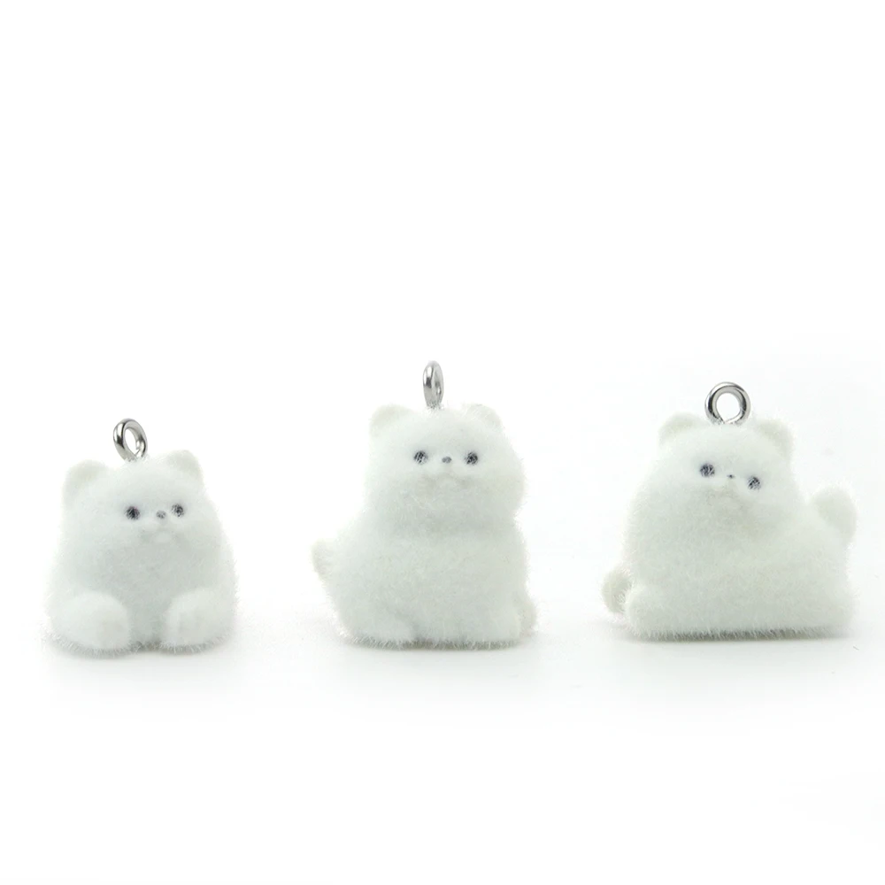 30pcs 3D Flocking Resin Dog Charms Cartoon Plush Doll Pendants for Necklaces Keychain Earrings DIY Making Jewelry Accessories
30pcs 3D Flocking Resin Dog Charms Cartoon Plush Doll Pendants for Necklaces Keychain Earrings DIY Making Jewelry Accessories