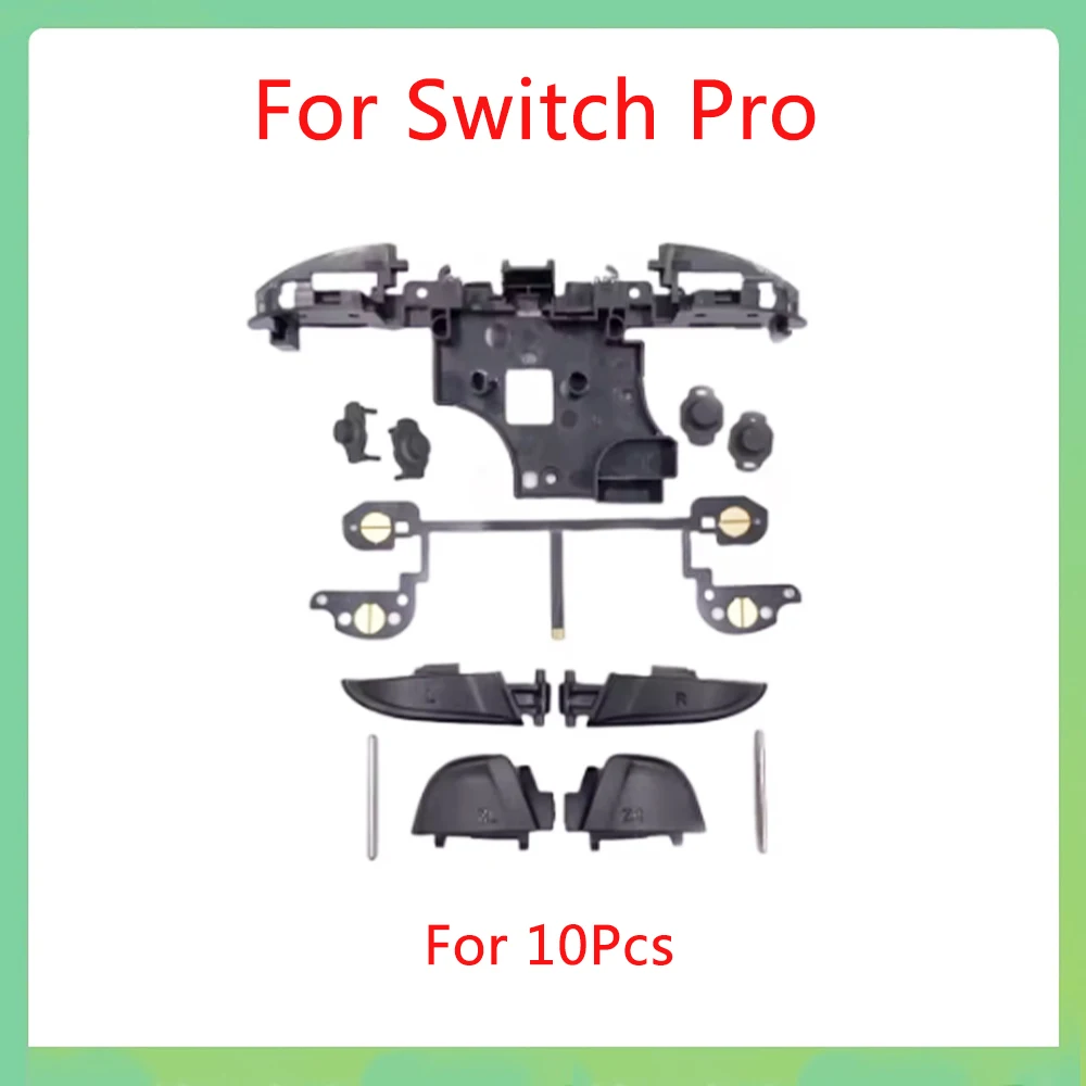 1 комплект для кнопочного кронштейна для Switch Pro LR ZL ZR, проводящая пленка для игрового контроллера Nintend NS Pro, набор плечевых ключей
1 комплект для кнопочного кронштейна для Switch Pro LR ZL ZR, проводящая пленка для игрового контроллера Nintend NS Pro, набор плечевых ключей
