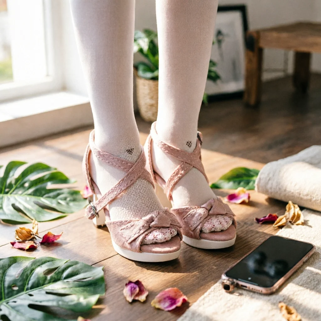 1/4 BJD Doll High Heels Pu Leather SD Doll Shoes Pointed Toe High Heels Satin Look Lace-Up
1/4 BJD Doll High Heels Pu Leather SD Doll Shoes Pointed Toe High Heels Satin Look Lace-Up