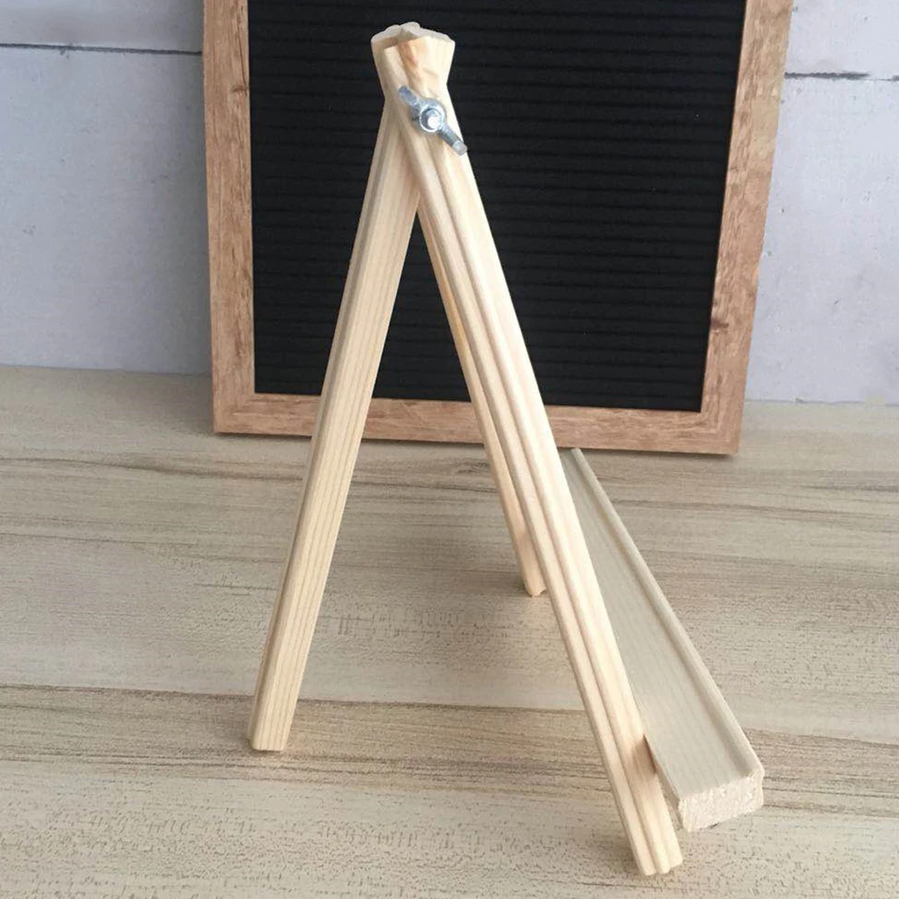 3 pcs Mini Wooden Easel Durable Triangle Frame for Painting Photo Display Student Artist Studio Use
3 pcs Mini Wooden Easel Durable Triangle Frame for Painting Photo Display Student Artist Studio Use