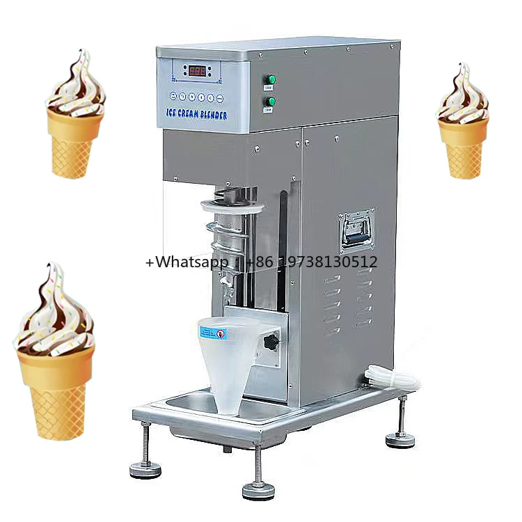Commercial Swirl Freeze Dessert Fruits Ice Cream Machine Yogurt Ice Cream Blending Machine Yogurt Ice Cream Mixer 20 L/h
Commercial Swirl Freeze Dessert Fruits Ice Cream Machine Yogurt Ice Cream Blending Machine Yogurt Ice Cream Mixer 20 L/h