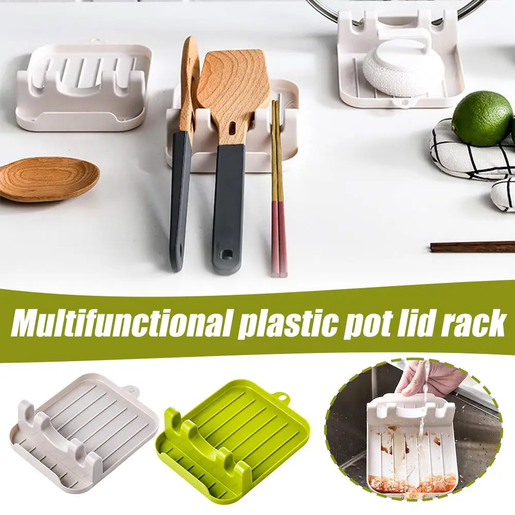 Pan Lid Holder Supports Spoons Pot Cover Rests Spatula Stand For Kitchen Convenience Utensils Tools Accessories Organizer T1X7
Pan Lid Holder Supports Spoons Pot Cover Rests Spatula Stand For Kitchen Convenience Utensils Tools Accessories Organizer T1X7
