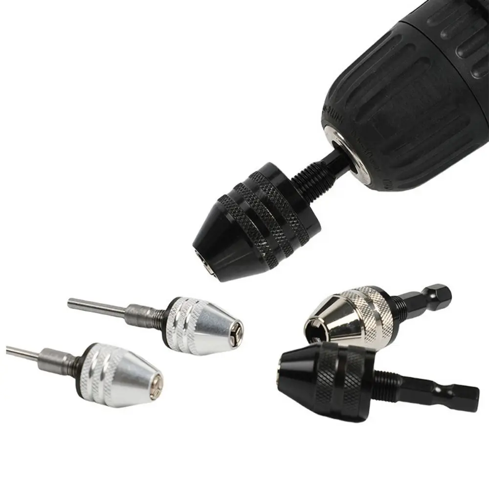 Hex Shank Drill Chuck Adapter Three Jaw Self Centering 0.3-3.6mm Quick Change Drill Attachment Easy Replacement Professional
Hex Shank Drill Chuck Adapter Three Jaw Self Centering 0.3-3.6mm Quick Change Drill Attachment Easy Replacement Professional