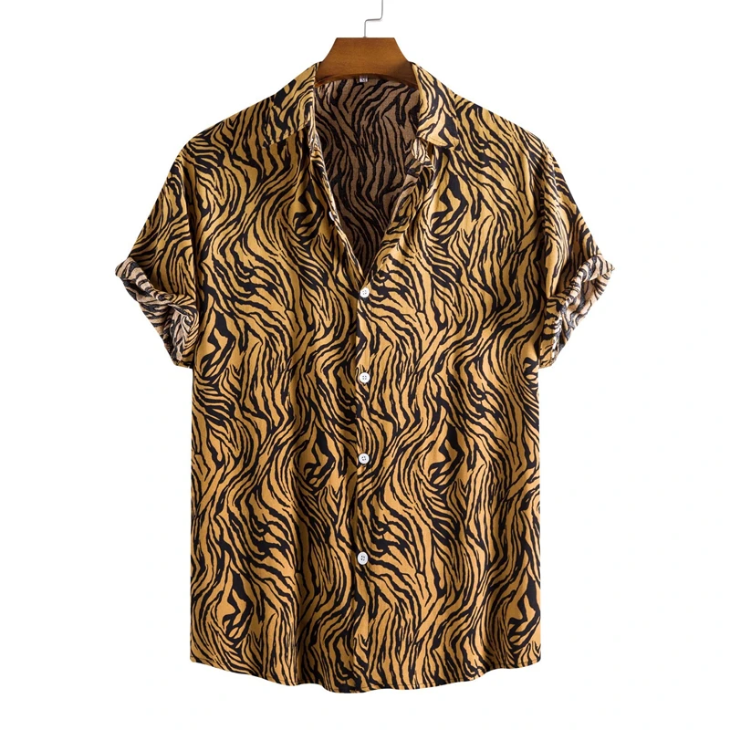 Hawaii Shirts Stripe Print Mens Short Sleeve Camisa Holiday Party Tops Oversized Shirts For Men Clothing Harajuku Camisa Lapel
Hawaii Shirts Stripe Print Mens Short Sleeve Camisa Holiday Party Tops Oversized Shirts For Men Clothing Harajuku Camisa Lapel
