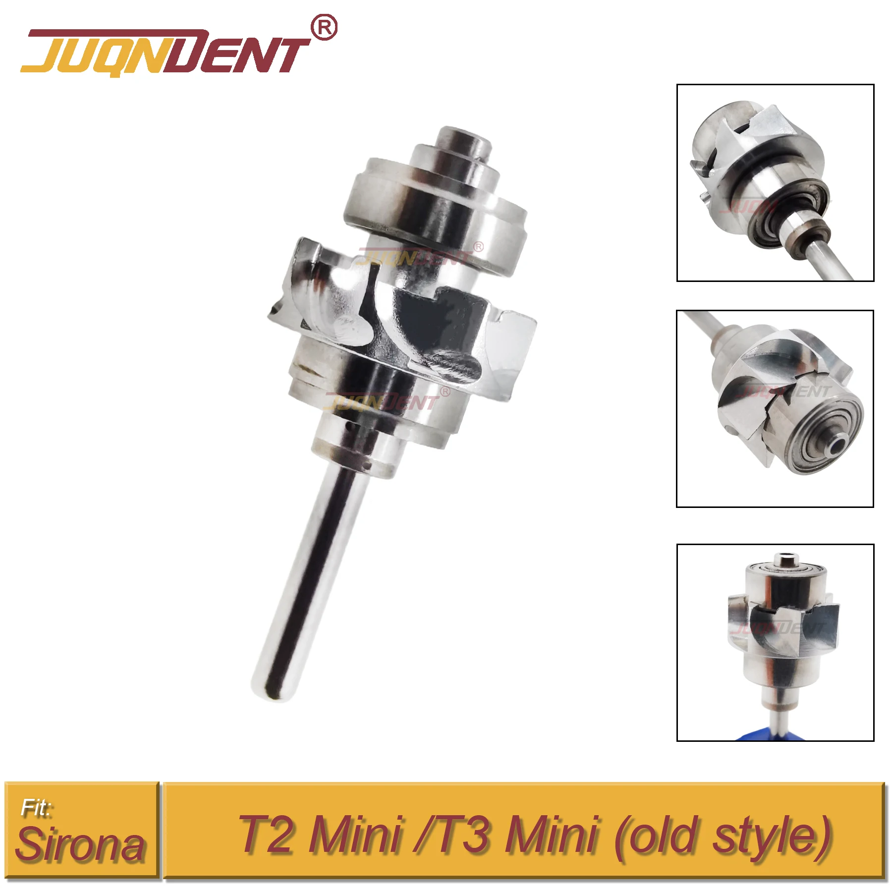 Dental Ceramic Bearings Turbine Rotor Dental Handpiece Rotor Suitable For T2/T3 Mini High Speed Handpiece Spare Parts
Dental Ceramic Bearings Turbine Rotor Dental Handpiece Rotor Suitable For T2/T3 Mini High Speed Handpiece Spare Parts
