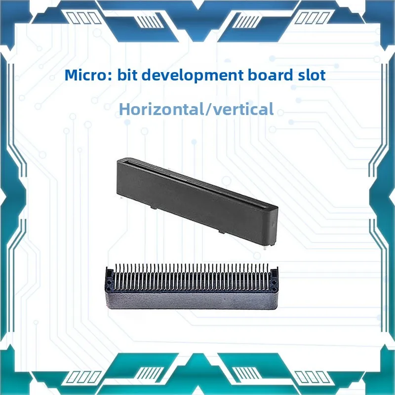 MICRO:BITDevelopment Board Slot microbitMotherboard Vertical Slot Horizontal Slot Connector
MICRO:BITDevelopment Board Slot microbitMotherboard Vertical Slot Horizontal Slot Connector
