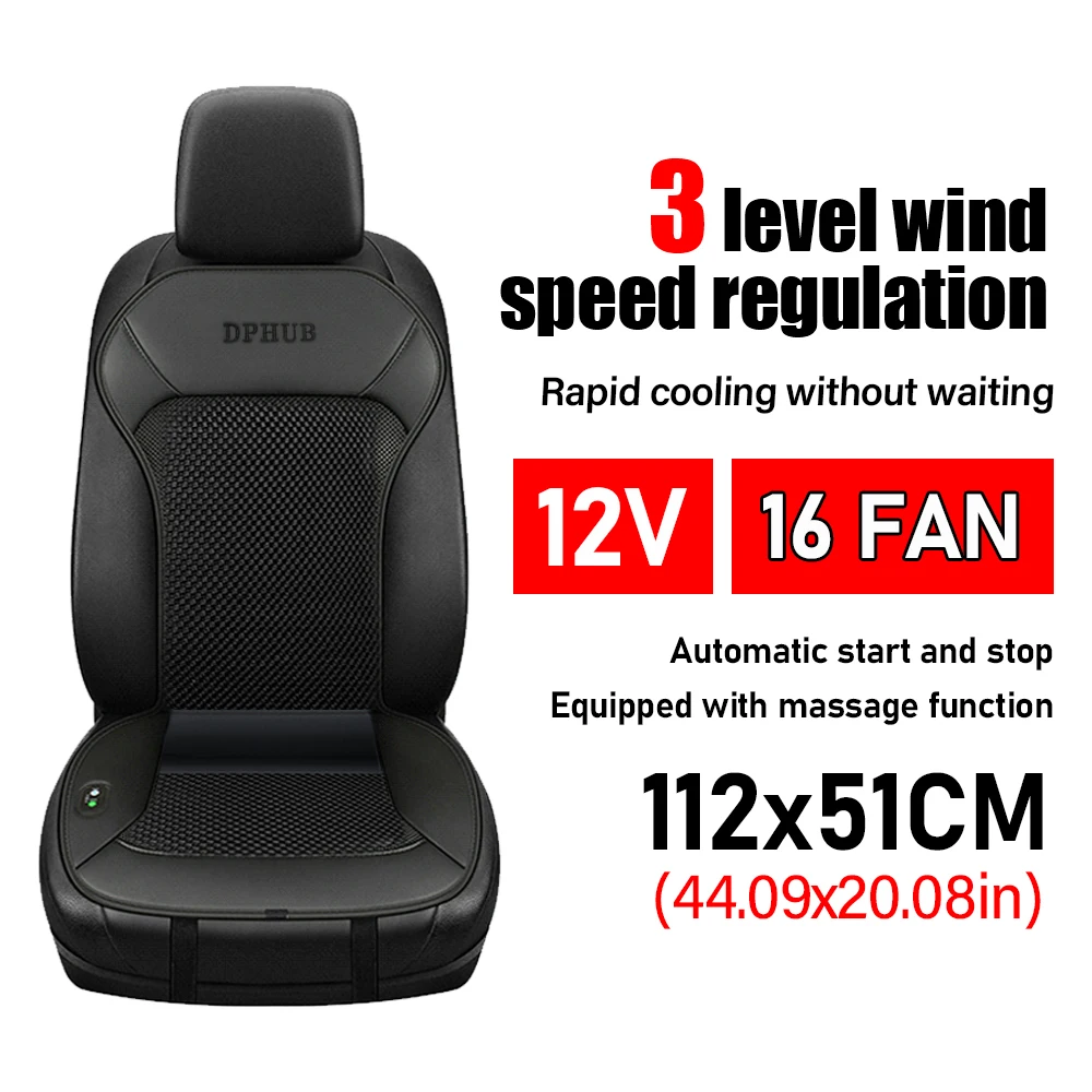 12V Universal Summer Car Ventilation Seat Cushion With 16 Fan Ventilation Cooling Seat Massage Cushion Truck SUV Computer Chair
12V Universal Summer Car Ventilation Seat Cushion With 16 Fan Ventilation Cooling Seat Massage Cushion Truck SUV Computer Chair