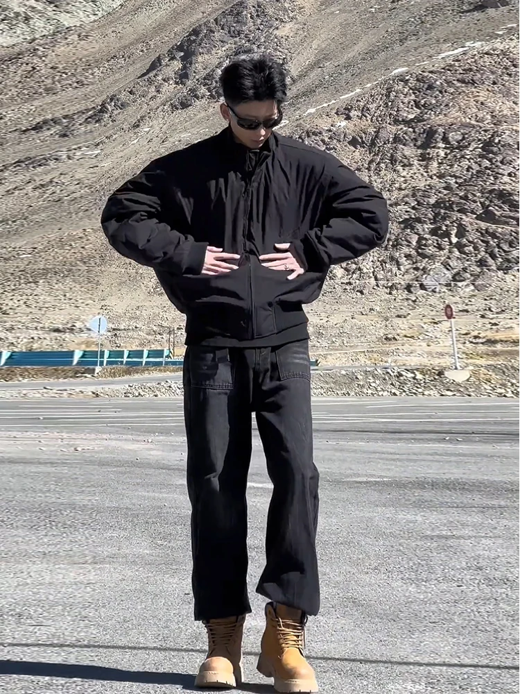 Bla Cotton Flight Jaet Мужское пальто с тепловым воротником Thi Верхняя одежда Американский бомбер Sle Молодежный модный осень-зима
Bla Cotton Flight Jaet Мужское пальто с тепловым воротником Thi Верхняя одежда Американский бомбер Sle Молодежный модный осень-зима