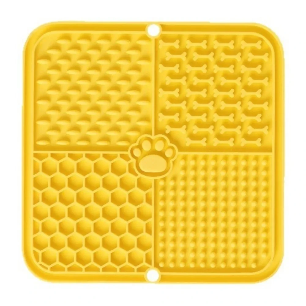 Pet Lick Silicone Mat Pet Slow Feeding Tray Licking Mat Food Training Suction Cup Dog Licking Mat Dog Feeder Supplies
Pet Lick Silicone Mat Pet Slow Feeding Tray Licking Mat Food Training Suction Cup Dog Licking Mat Dog Feeder Supplies