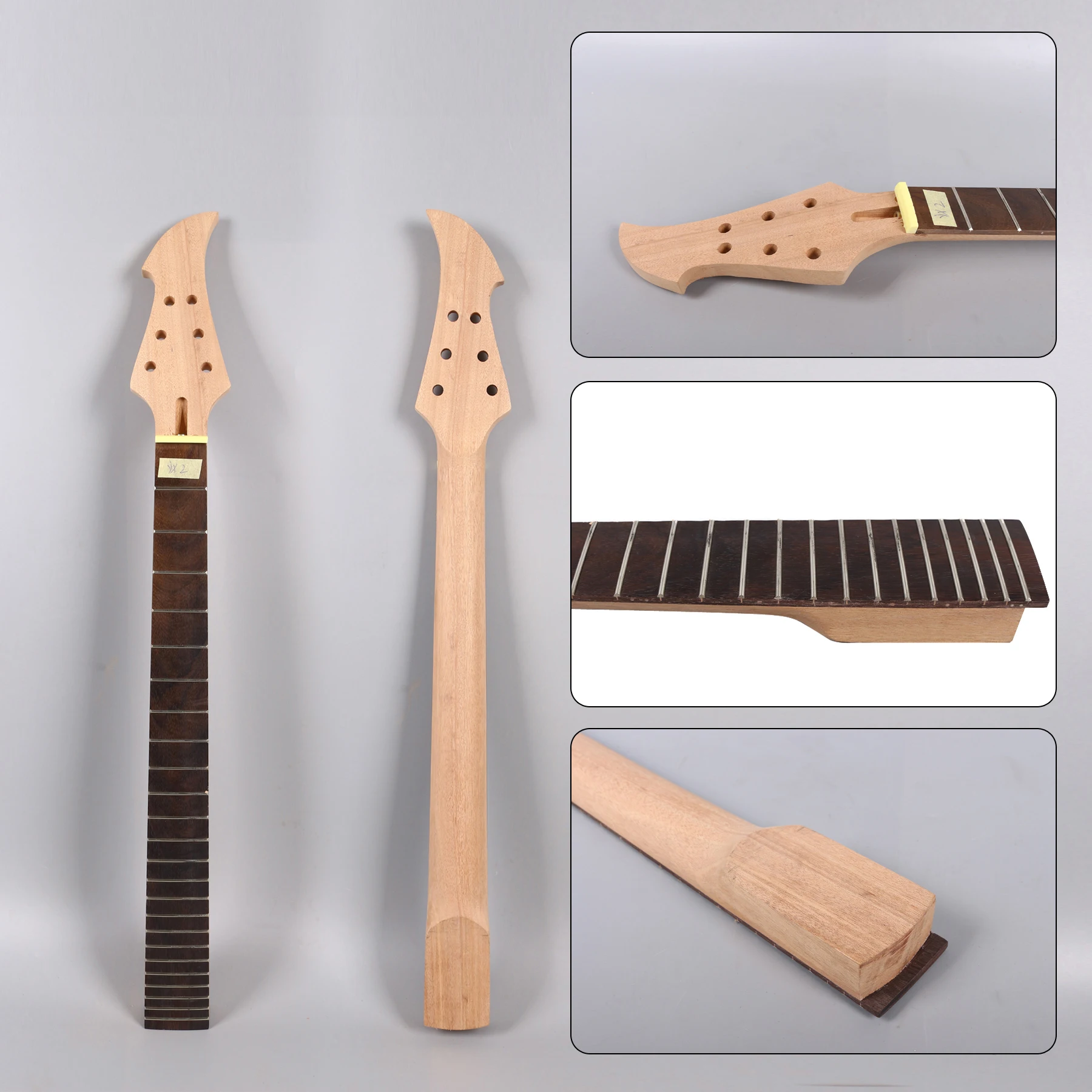 MAHOGANY 22 fret Guitar Neck Replacement Unfinished 648 Style Head ROSEWOOD Fretboard 25.5 inch Bolt On Y20
MAHOGANY 22 fret Guitar Neck Replacement Unfinished 648 Style Head ROSEWOOD Fretboard 25.5 inch Bolt On Y20