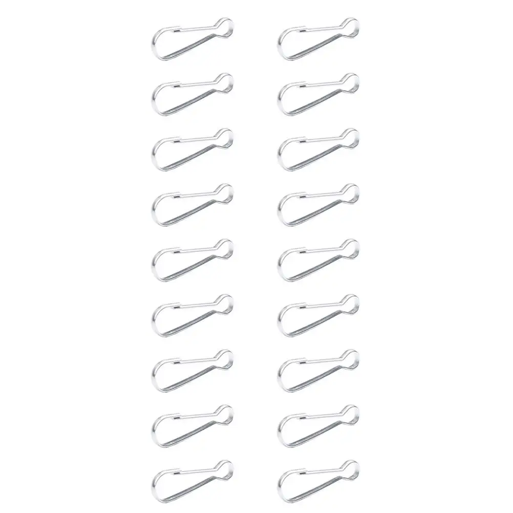 20pcs Stainless Steel Keychain Hooks Durable Carabiner Spring Snap Backpack Hanging Hook Camping Hiking
20pcs Stainless Steel Keychain Hooks Durable Carabiner Spring Snap Backpack Hanging Hook Camping Hiking