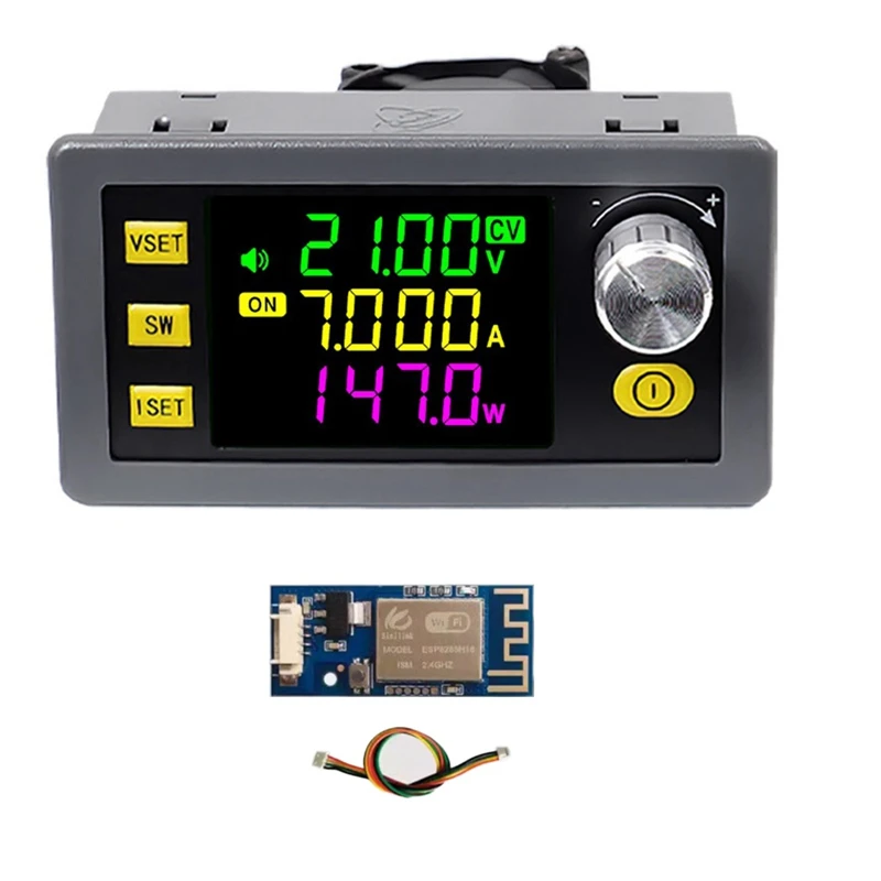 BAAY WIFI SK150 CNC Step-Up/Step-Down DC Adjustable Voltage Regulated Power Supply Solar Charging Module 7A/150W WFPOW Module
BAAY WIFI SK150 CNC Step-Up/Step-Down DC Adjustable Voltage Regulated Power Supply Solar Charging Module 7A/150W WFPOW Module