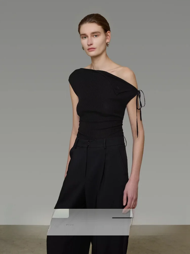 Ele Slim Fit Knitted Sweater Women's oulder Bared Design High Quali Belted Unsspoken Faionable ort Sve Top
Ele Slim Fit Knitted Sweater Women's oulder Bared Design High Quali Belted Unsspoken Faionable ort Sve Top