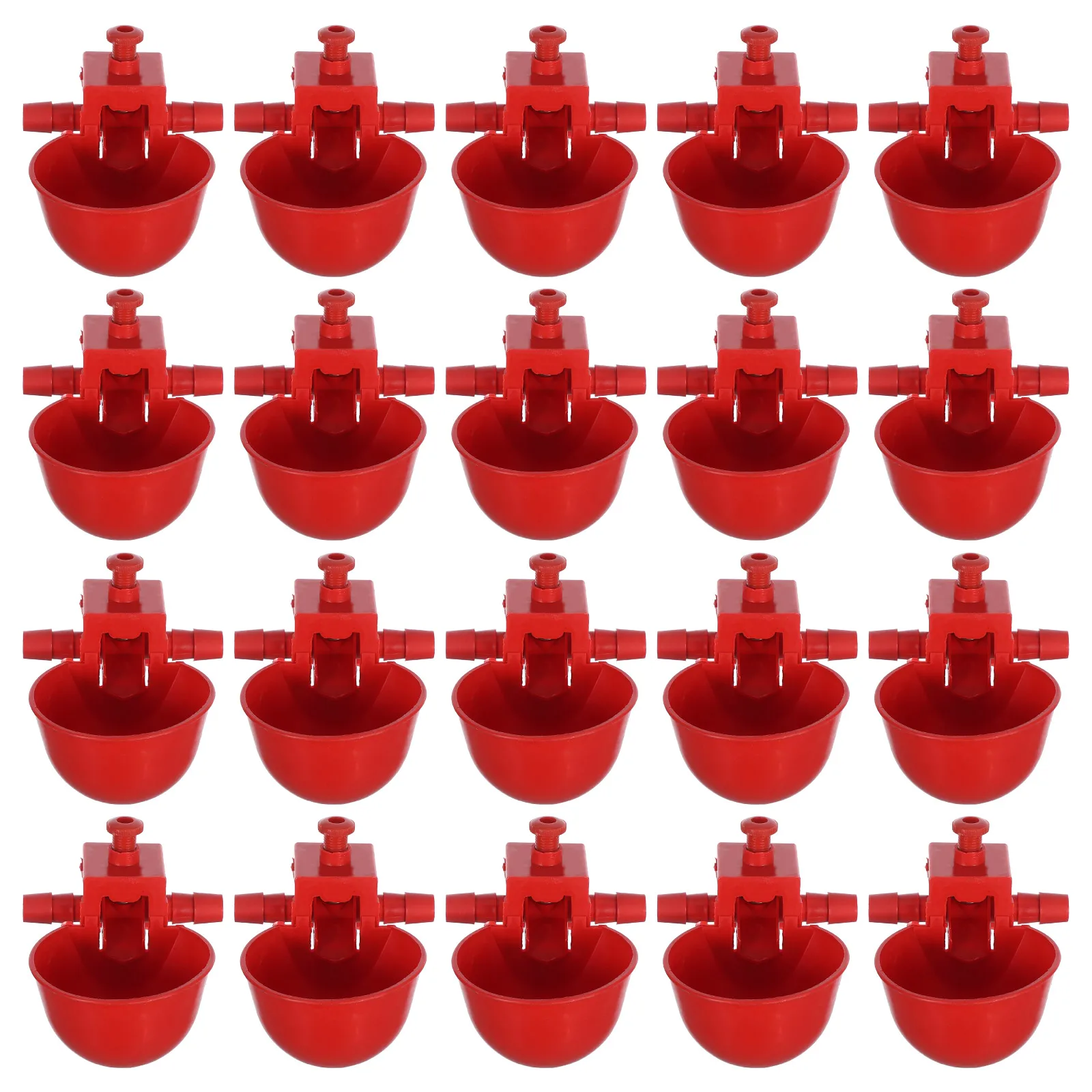 20PCS Chick Waterer Durable Plastic Cups for Pigeons Birds Quail Pets Farm Clean Water poultry feeder bowls Saving Design
20PCS Chick Waterer Durable Plastic Cups for Pigeons Birds Quail Pets Farm Clean Water poultry feeder bowls Saving Design