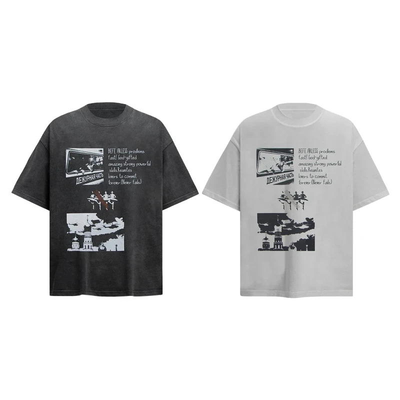 Oversized T-shirts Man Y2k Streetwear Vintage Washed Distressed Printed Graphic Tees Summer Couple Casual Short Sleeve T Shirts
Oversized T-shirts Man Y2k Streetwear Vintage Washed Distressed Printed Graphic Tees Summer Couple Casual Short Sleeve T Shirts