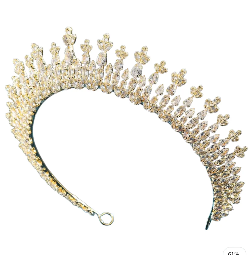 Cubic Zirconia CZ Bridal Tiara Crown Wedding Headdress Princess Queen Crowns For Women Quinceanera Party Bride Head Headpieces
Cubic Zirconia CZ Bridal Tiara Crown Wedding Headdress Princess Queen Crowns For Women Quinceanera Party Bride Head Headpieces