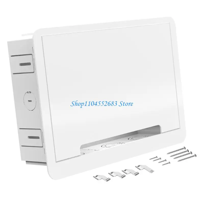 Wall Mount Cable Management Box Recessed Outletand Networks Enclosure