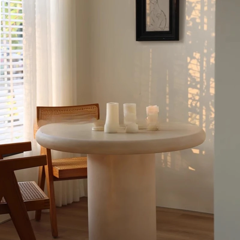 Art designer furniture wabi wind dining table home living room simple modern light luxury high sense
Art designer furniture wabi wind dining table home living room simple modern light luxury high sense