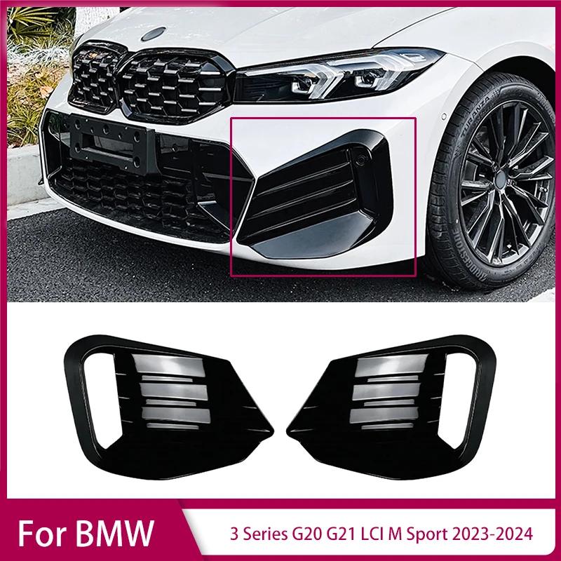 Front Bumper Side Vent Spoiler for BMW 3 Series G20 G21 LCI M Sport 2023-2024 Frame Grille Cover Bumper Side Air Vent Decoration
Front Bumper Side Vent Spoiler for BMW 3 Series G20 G21 LCI M Sport 2023-2024 Frame Grille Cover Bumper Side Air Vent Decoration