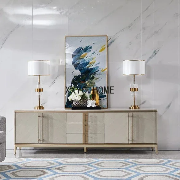 Solid Wood TV Cabinet Bedroom High-End Audiovisual Cabinet Modern Film and Television Cabinet Designer Creative Furniture
Solid Wood TV Cabinet Bedroom High-End Audiovisual Cabinet Modern Film and Television Cabinet Designer Creative Furniture