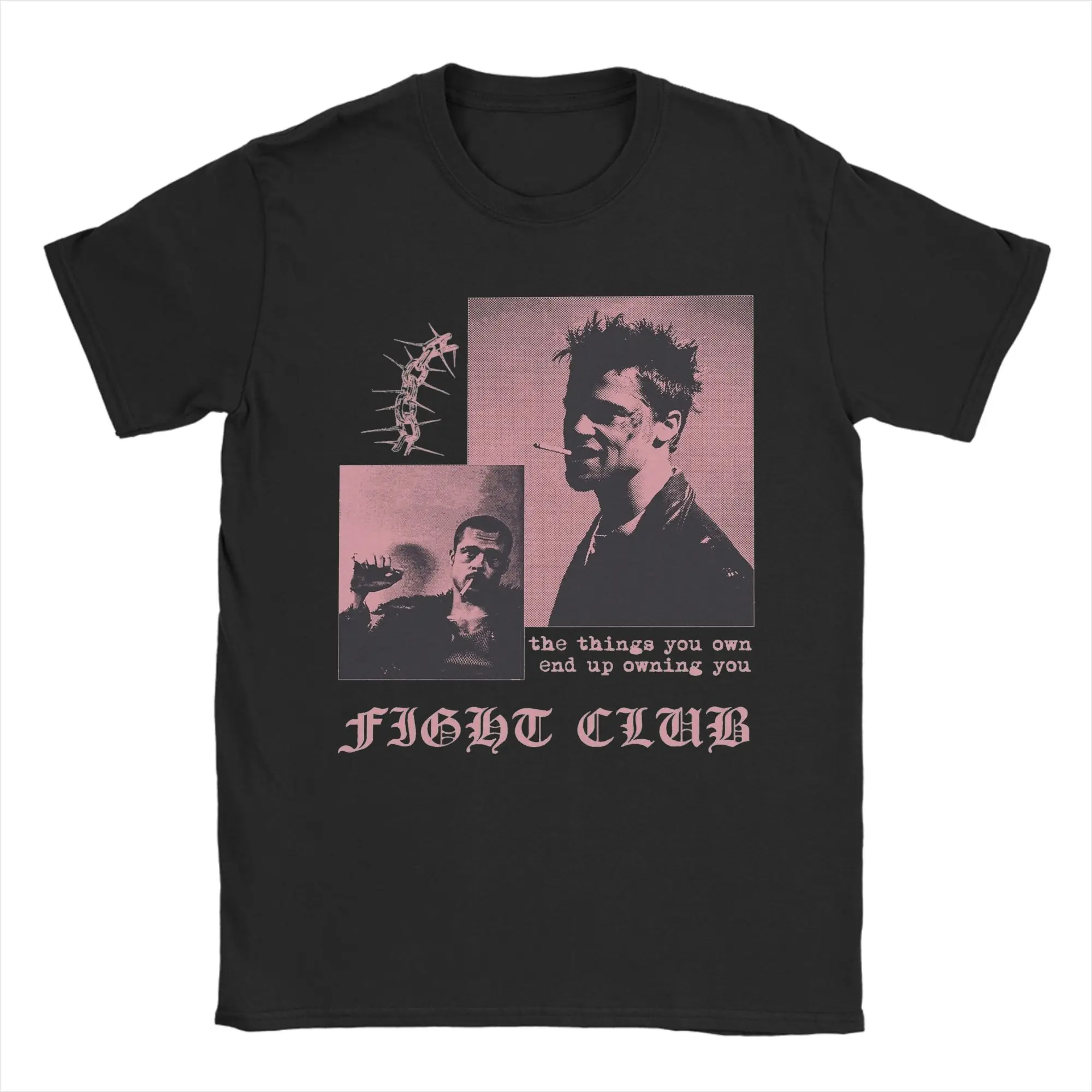 Men Women's Fight Club Aesthetic Poster T Shirt Pure Cotton Clothes Vintage Short Sleeve Round Neck Tees Birthday Gift T-Shirts
Men Women's Fight Club Aesthetic Poster T Shirt Pure Cotton Clothes Vintage Short Sleeve Round Neck Tees Birthday Gift T-Shirts