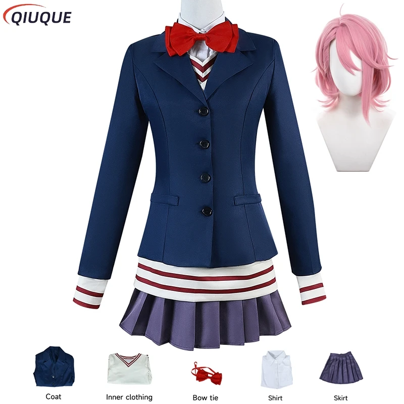 Костюм для косплея Shiratori Aira DAN DA DAN, аниме Dandadan, униформа для косплея Shiratori Aira, костюмы для косплея, полный комплект, наряд
Костюм для косплея Shiratori Aira DAN DA DAN, аниме Dandadan, униформа для косплея Shiratori Aira, костюмы для косплея, полный комплект, наряд