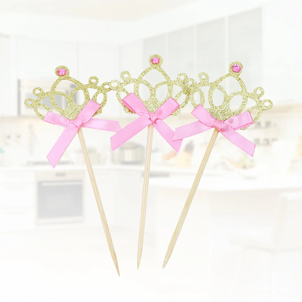 20 Pcs Crown Cake Topper Decorations Birthday Party Baby Shower Anniversaries Thickened Double Sided Glitter Cake Banner
20 Pcs Crown Cake Topper Decorations Birthday Party Baby Shower Anniversaries Thickened Double Sided Glitter Cake Banner