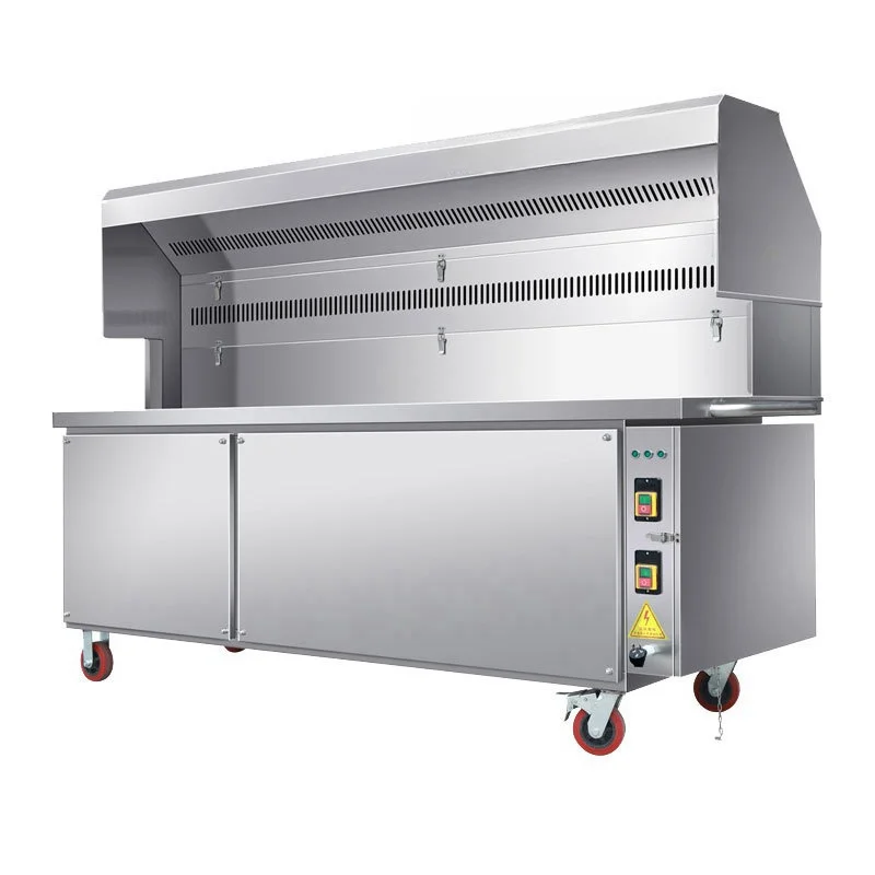 Barbecue TableCommercial Smoke-freebarbecue Grill Outdoor Mobile Smokeless BBQ Cart Barbecue Grill
Barbecue TableCommercial Smoke-freebarbecue Grill Outdoor Mobile Smokeless BBQ Cart Barbecue Grill