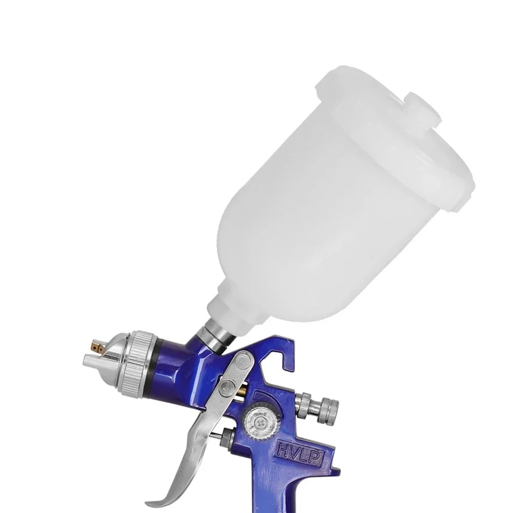 300ML Plastic Spray Paint Cup Sprayer Cup Threaded Connector For H-2000 R-100 HVLP Spray Paint Tool For Spray Gun. Parts
300ML Plastic Spray Paint Cup Sprayer Cup Threaded Connector For H-2000 R-100 HVLP Spray Paint Tool For Spray Gun. Parts