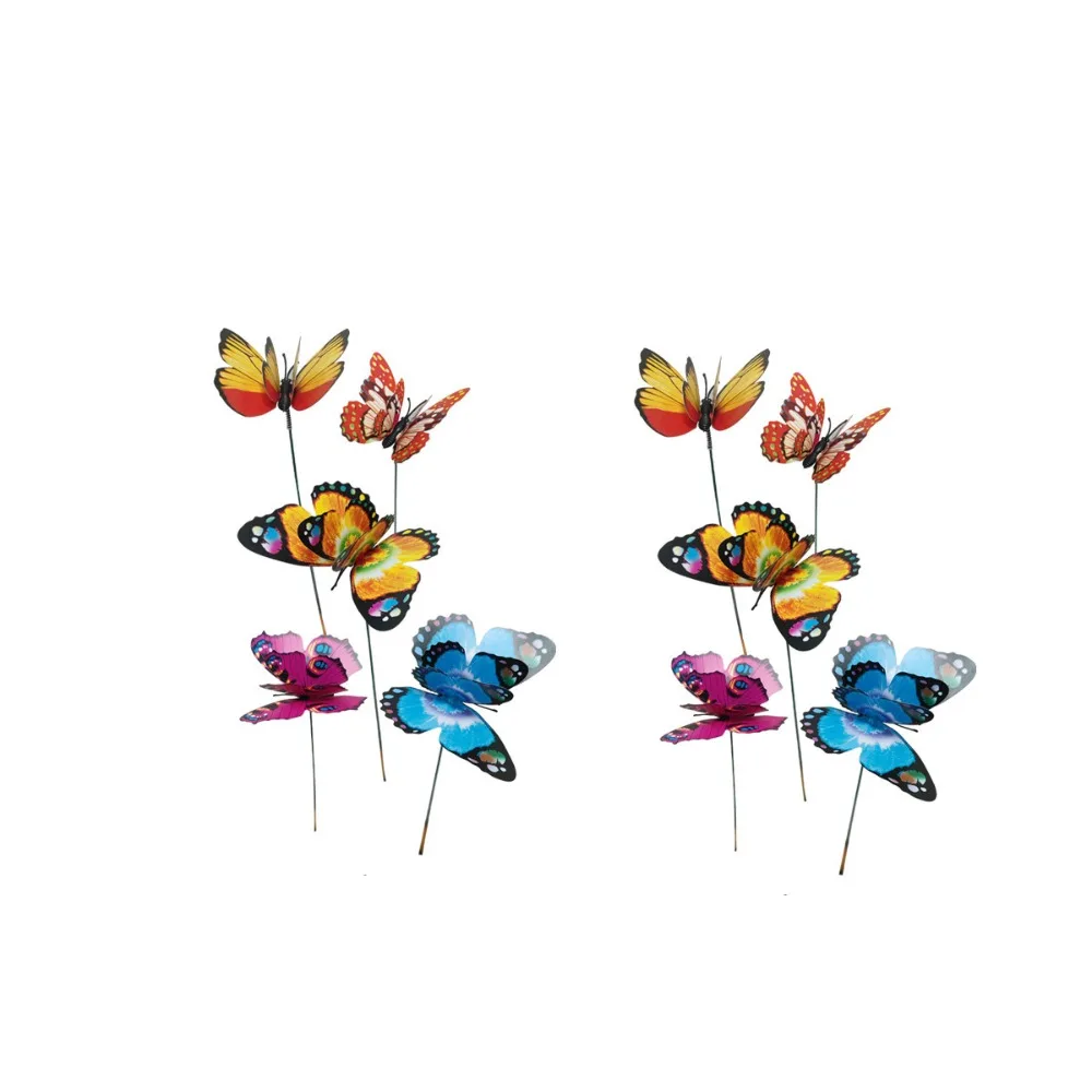 10pcs Micro Landscapes Decoration Metal Decorative Garden Stakes Colorful Creative Garden Pile Art Garden Floor Plugs Patios
10pcs Micro Landscapes Decoration Metal Decorative Garden Stakes Colorful Creative Garden Pile Art Garden Floor Plugs Patios